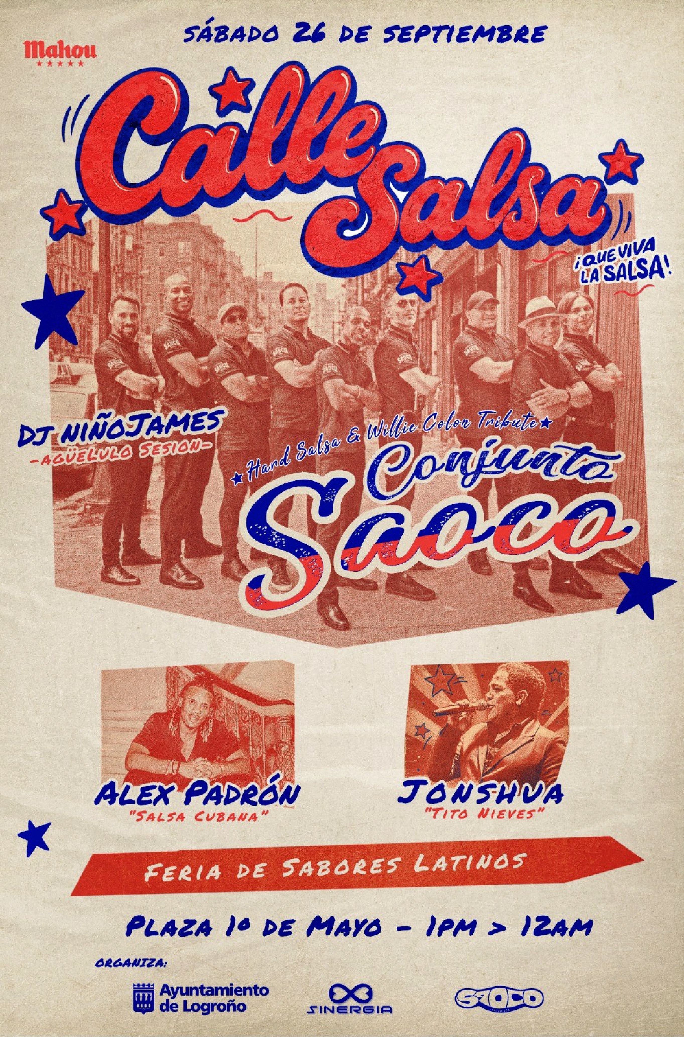 Cartel calle Salsa