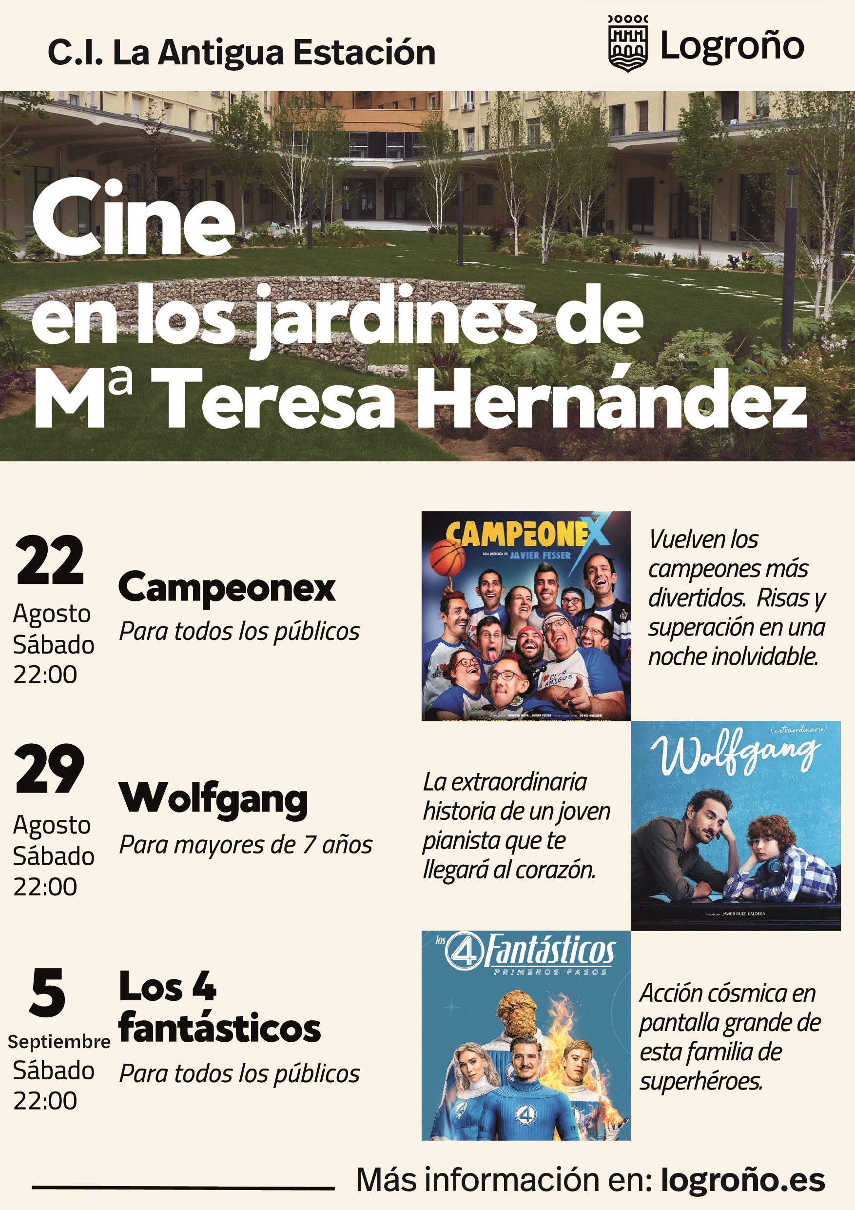 Cartel cine de verano