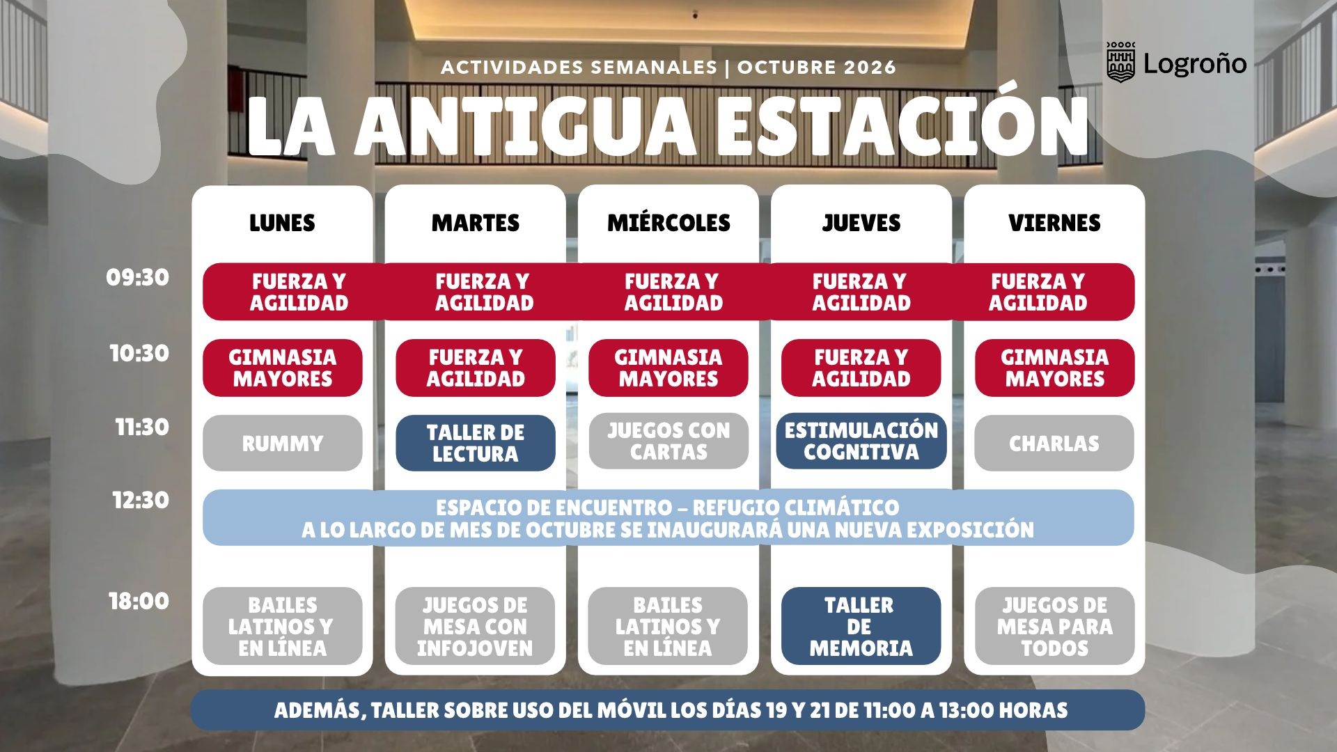 Imagen actividades octubre