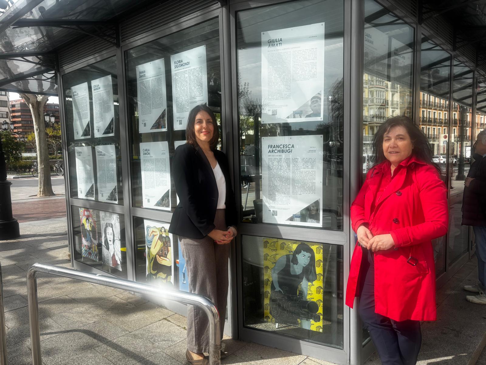 Exposición mujeres de la historia en el cine