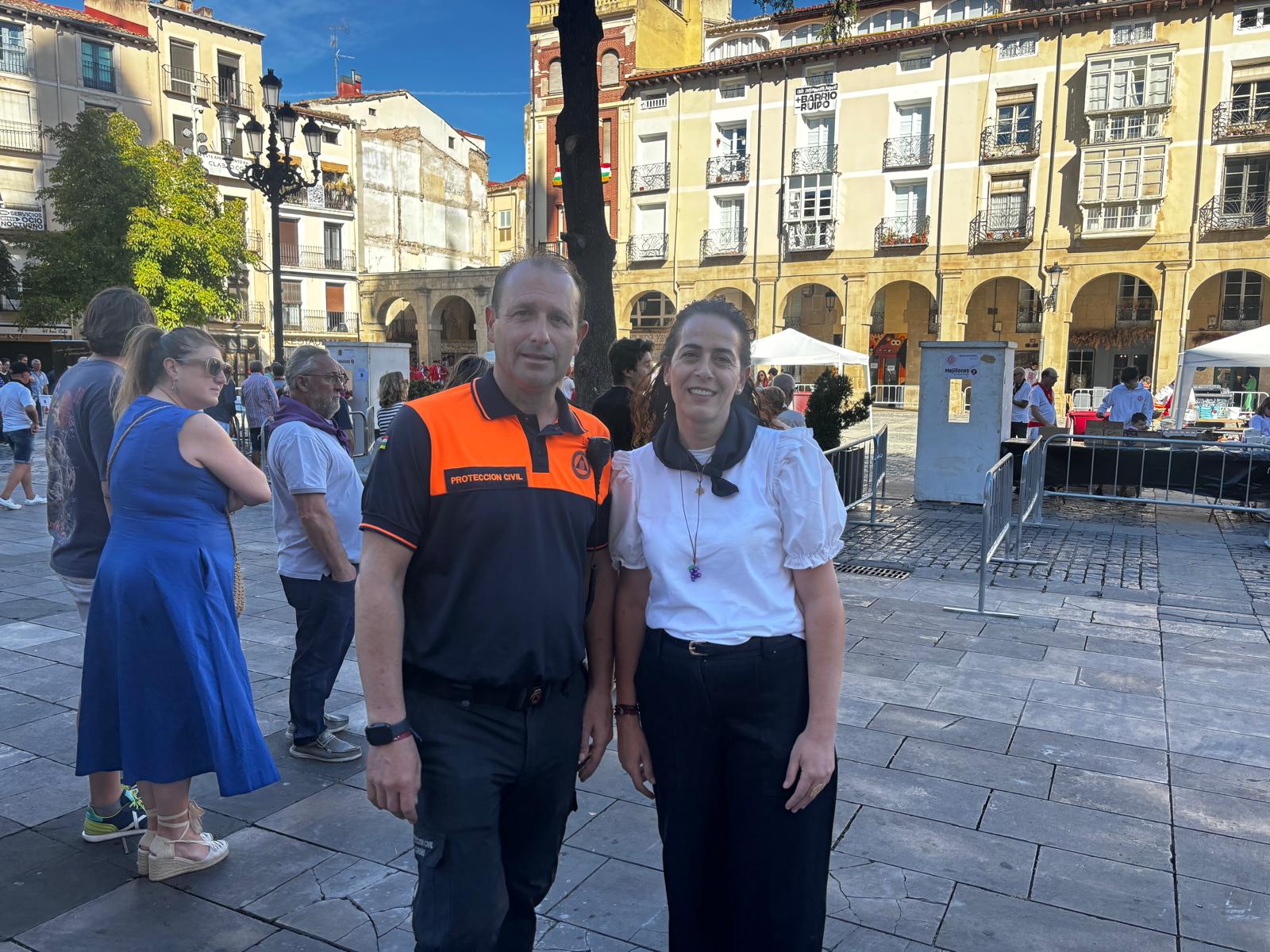 Foto de la atención a medios