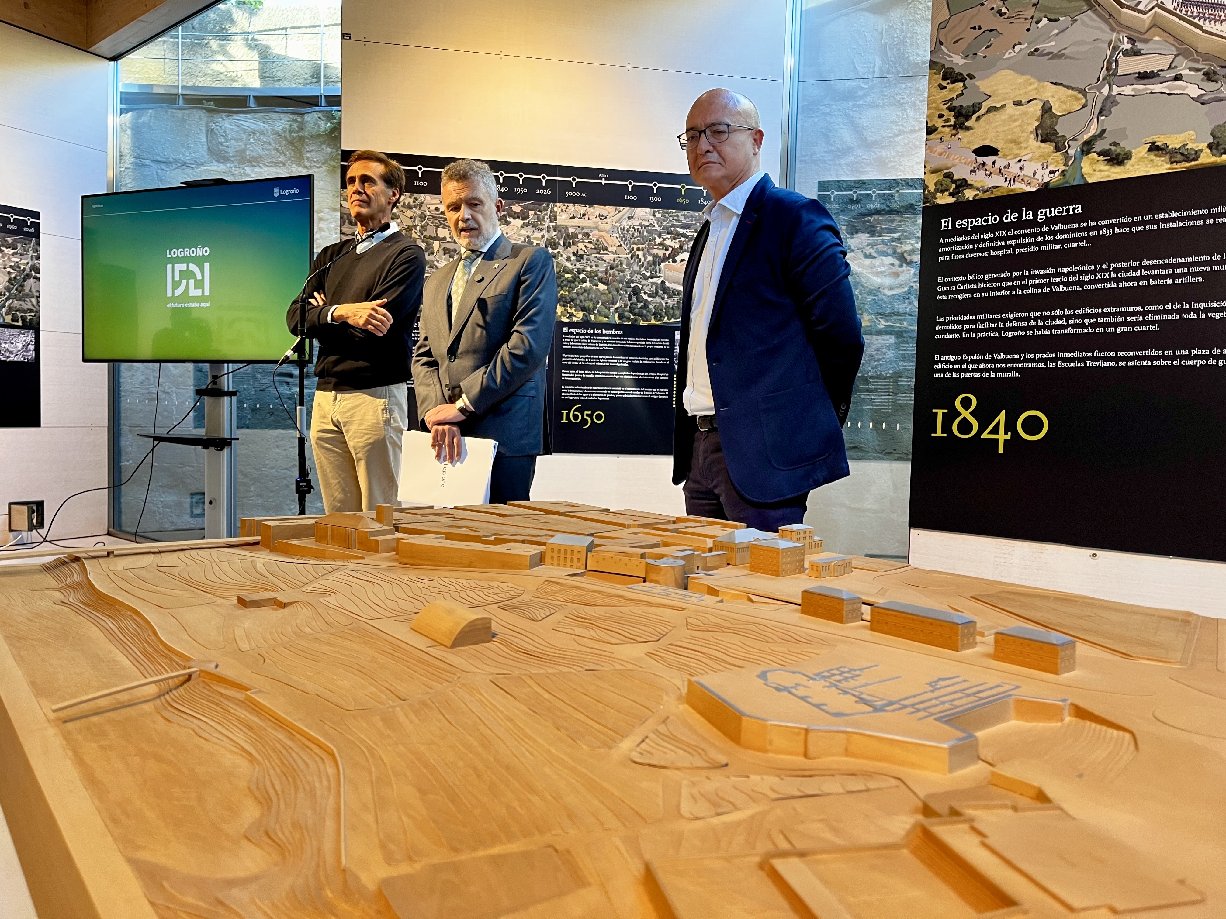 Imagen ‘Logroño 1521’ regenerará el entorno del Revellín y Valbuena desde el punto de vista urbano, natural, cultural y turístico
