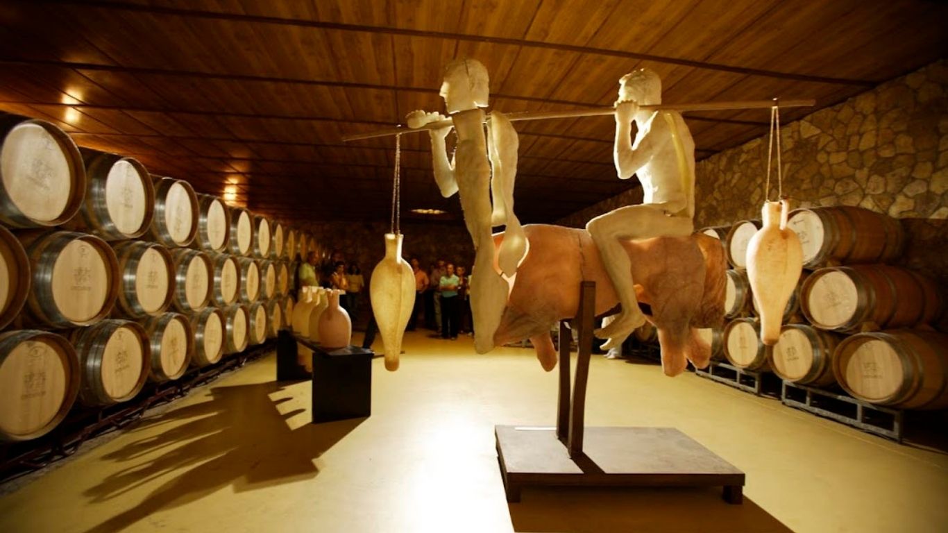 Interior de Bodegas Ontañón