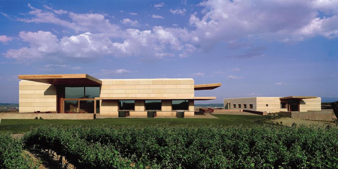 Plano del edificio de las Bodegas Campo Viejo