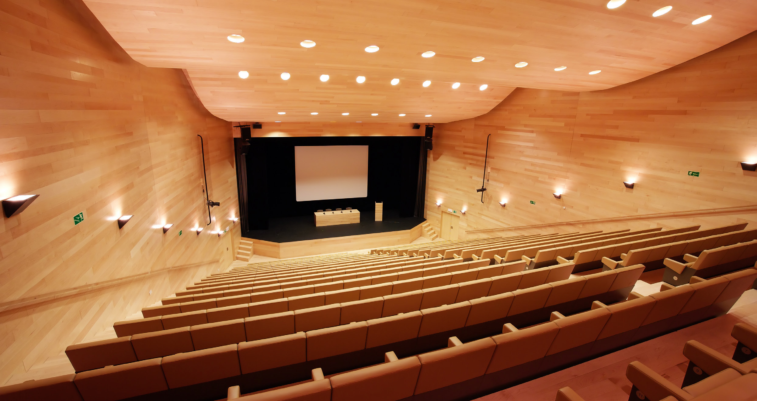 Interior del Auditorio