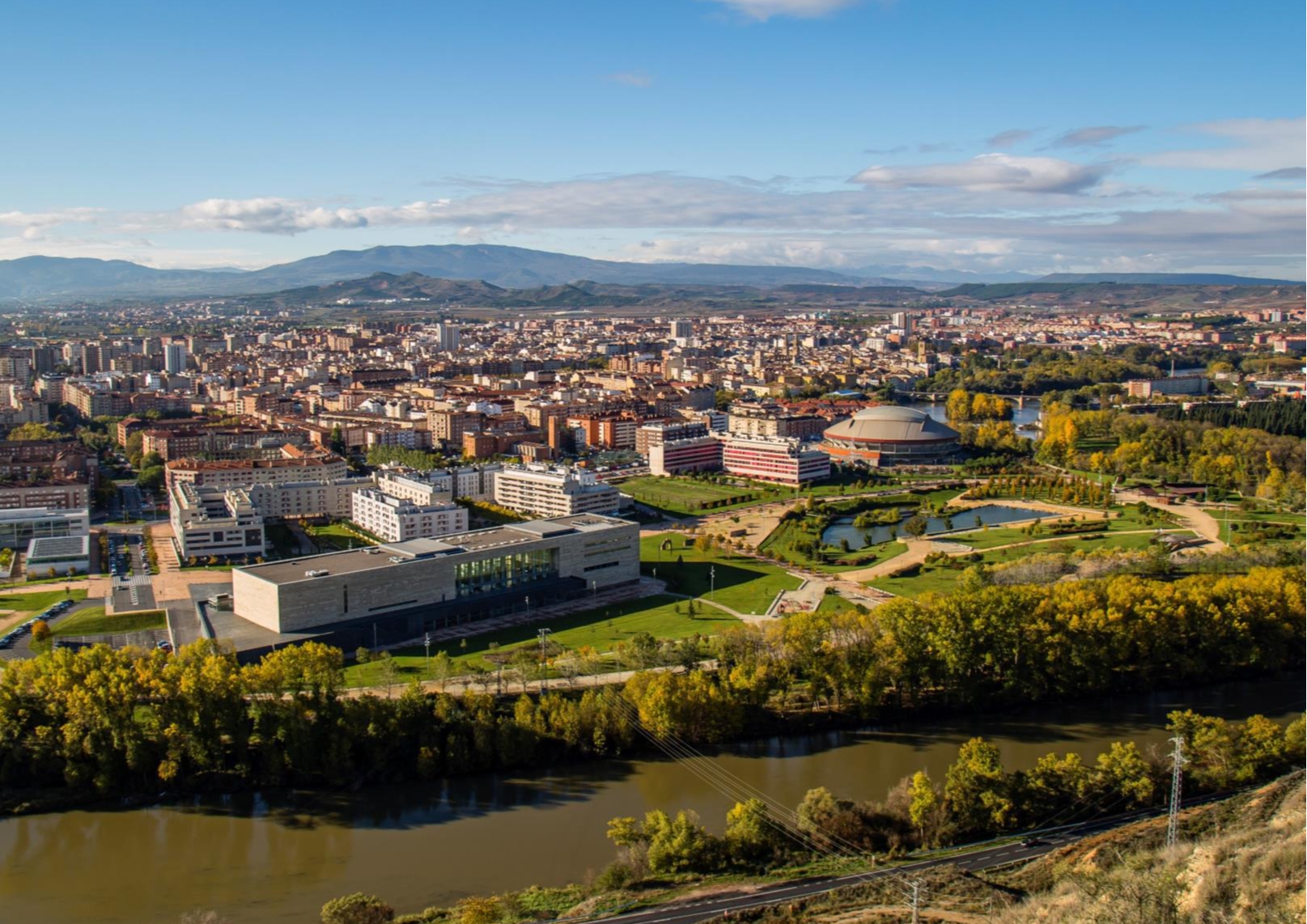 Vista de Logroño