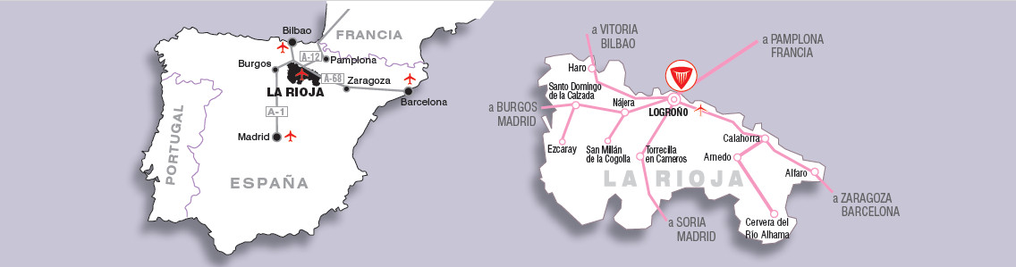 Mapa de logroño