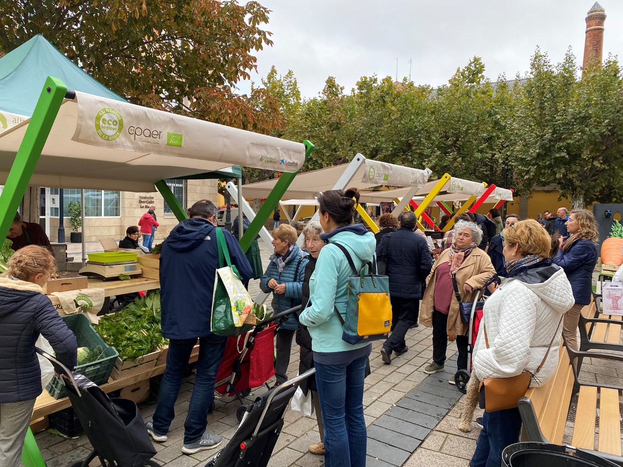 Mercado ecológico - Visita Logroño